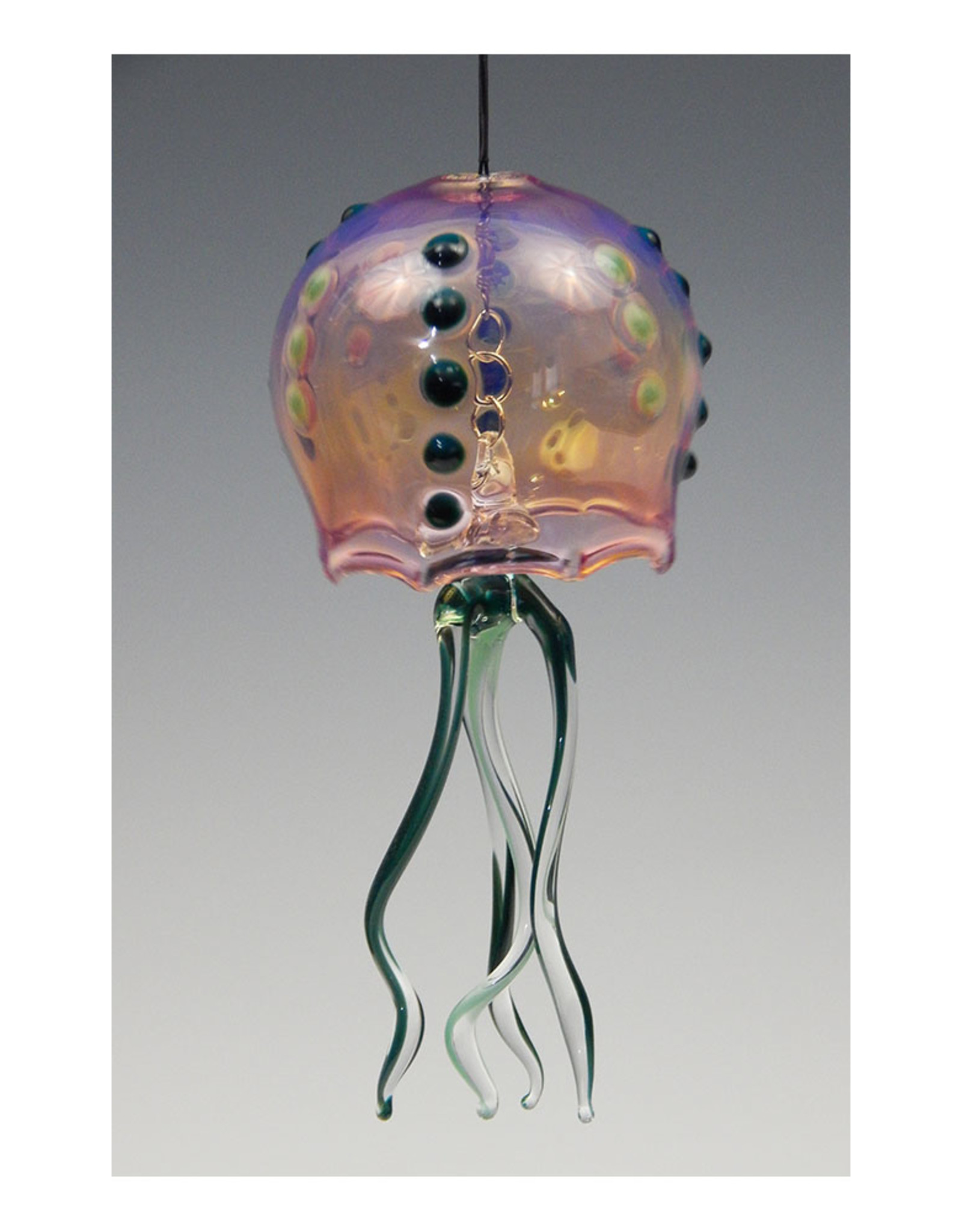 720 Glassworks Jelly Bell Spruce Dot