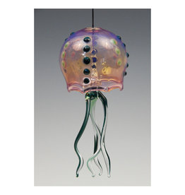 720 Glassworks Jelly Bell Spruce Dot