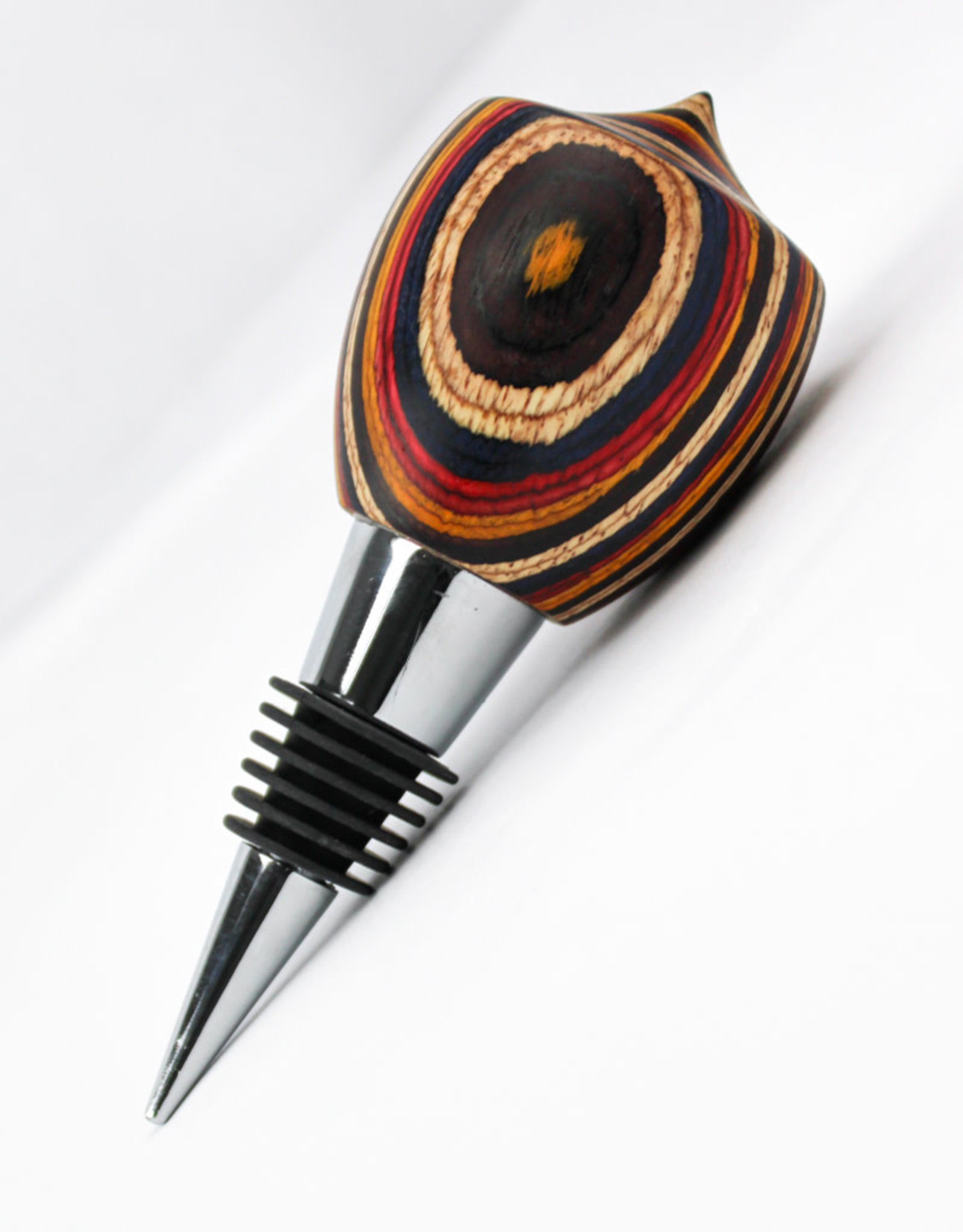 Ari Girelli Wood Turned Wine Stopper