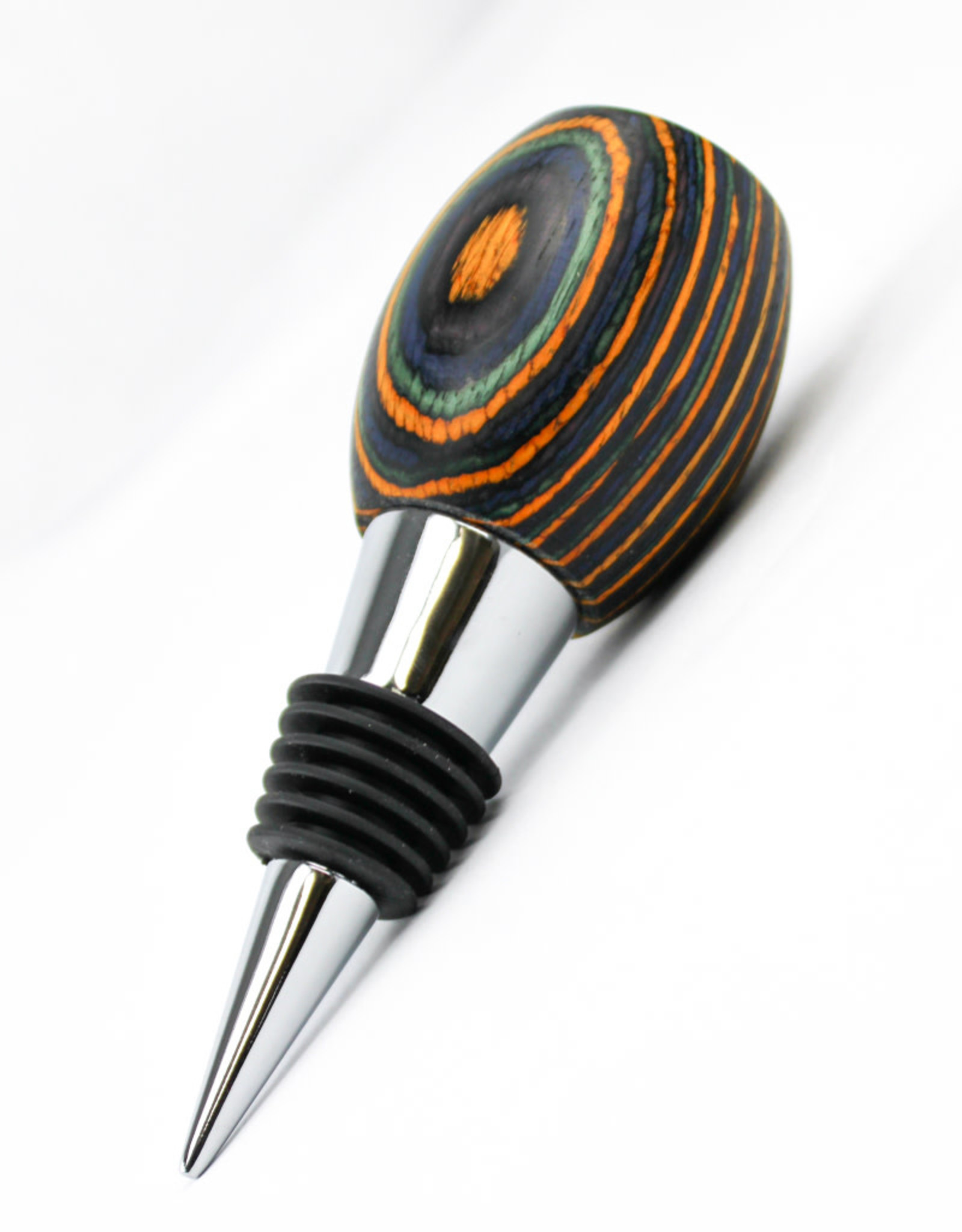 Ari Girelli Wood Turned Wine Stopper