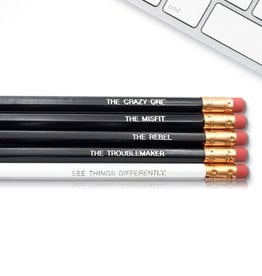 Fresh Prints of CT Steve Jobs The Crazy One Pencils