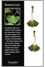 David Howell & Company Gingko Leaf Earrings
