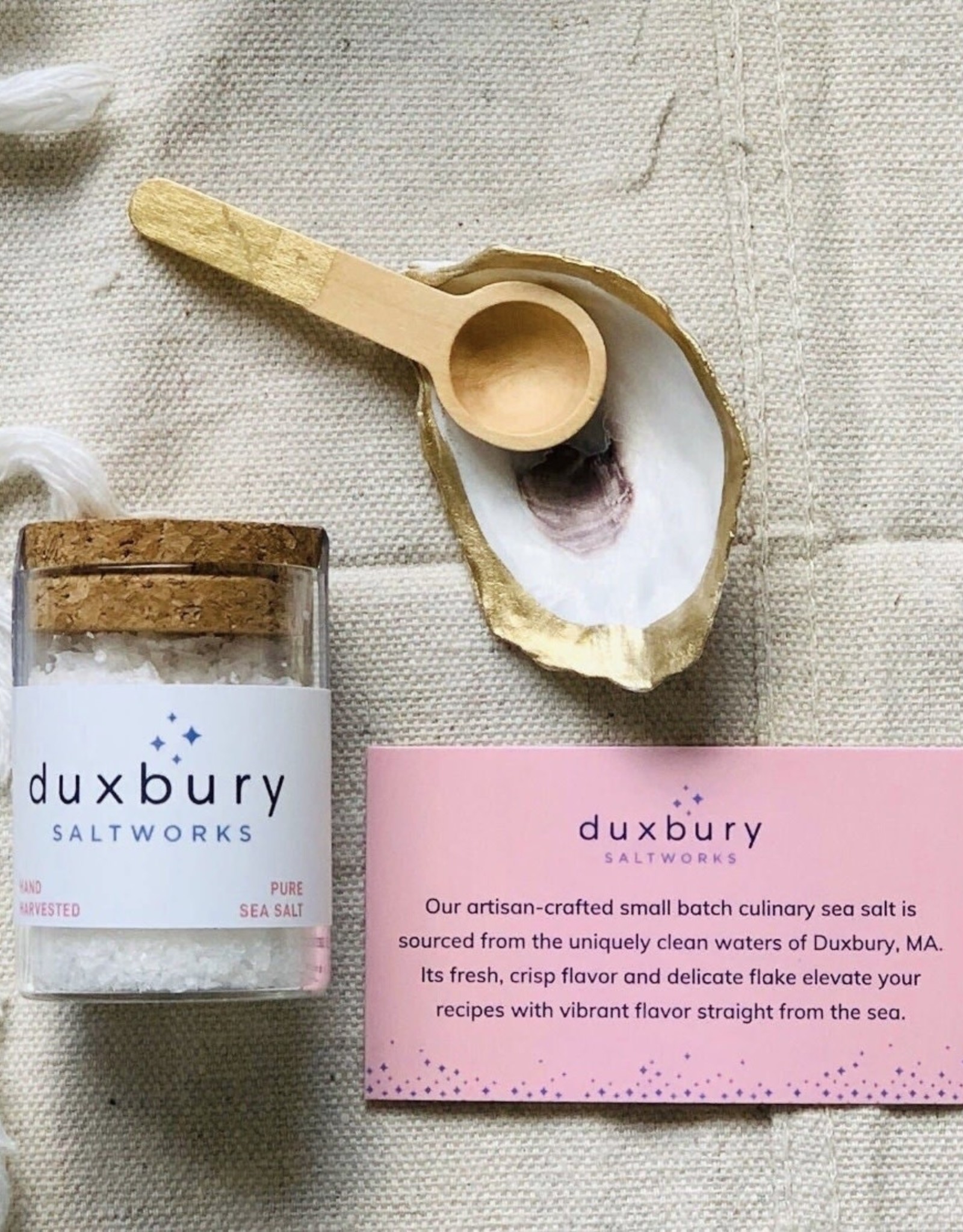 Duxbury Saltworks Saltwork golden Duo Gift Set