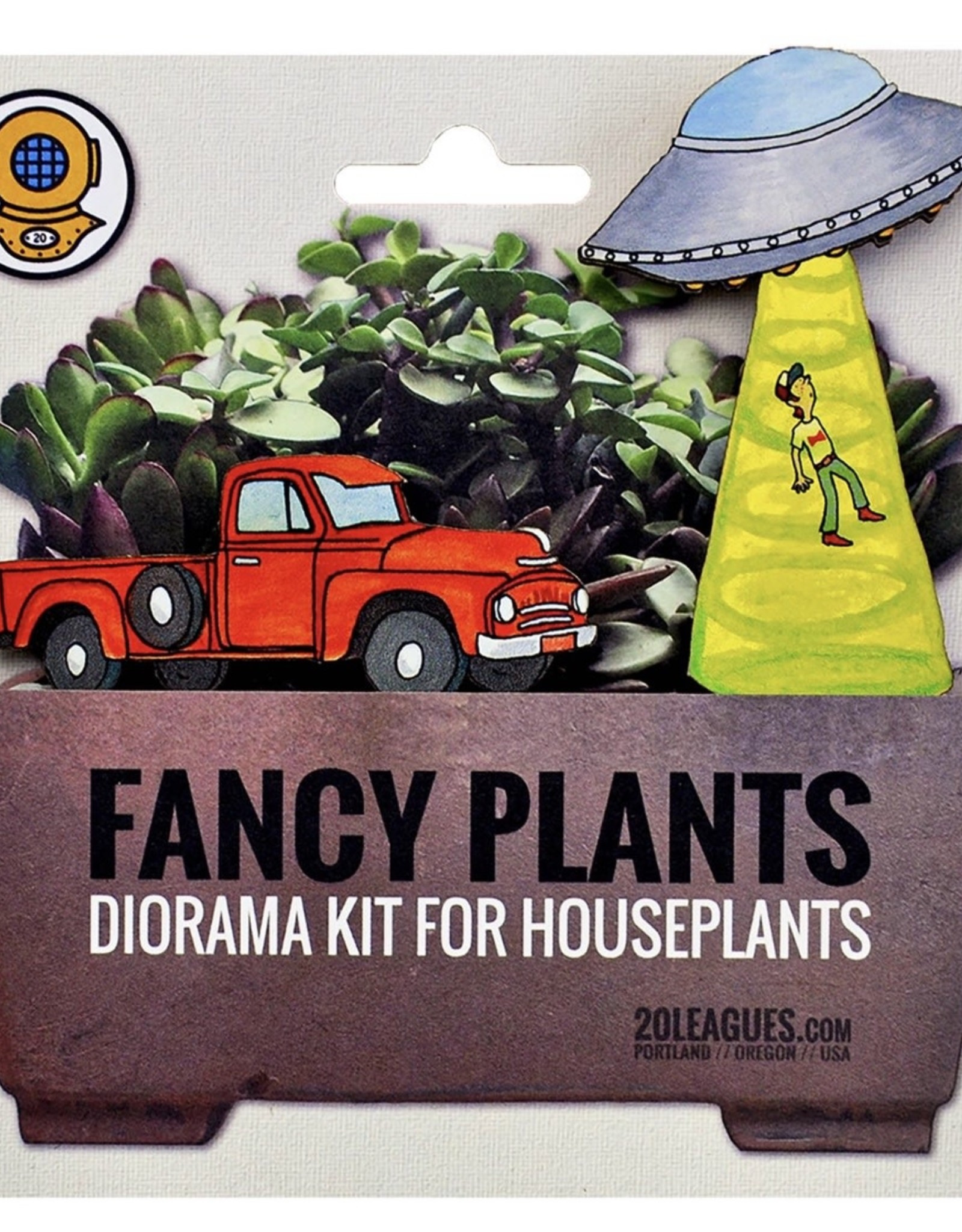 20 Leagues UFO Abduction Fancy Plants Kit