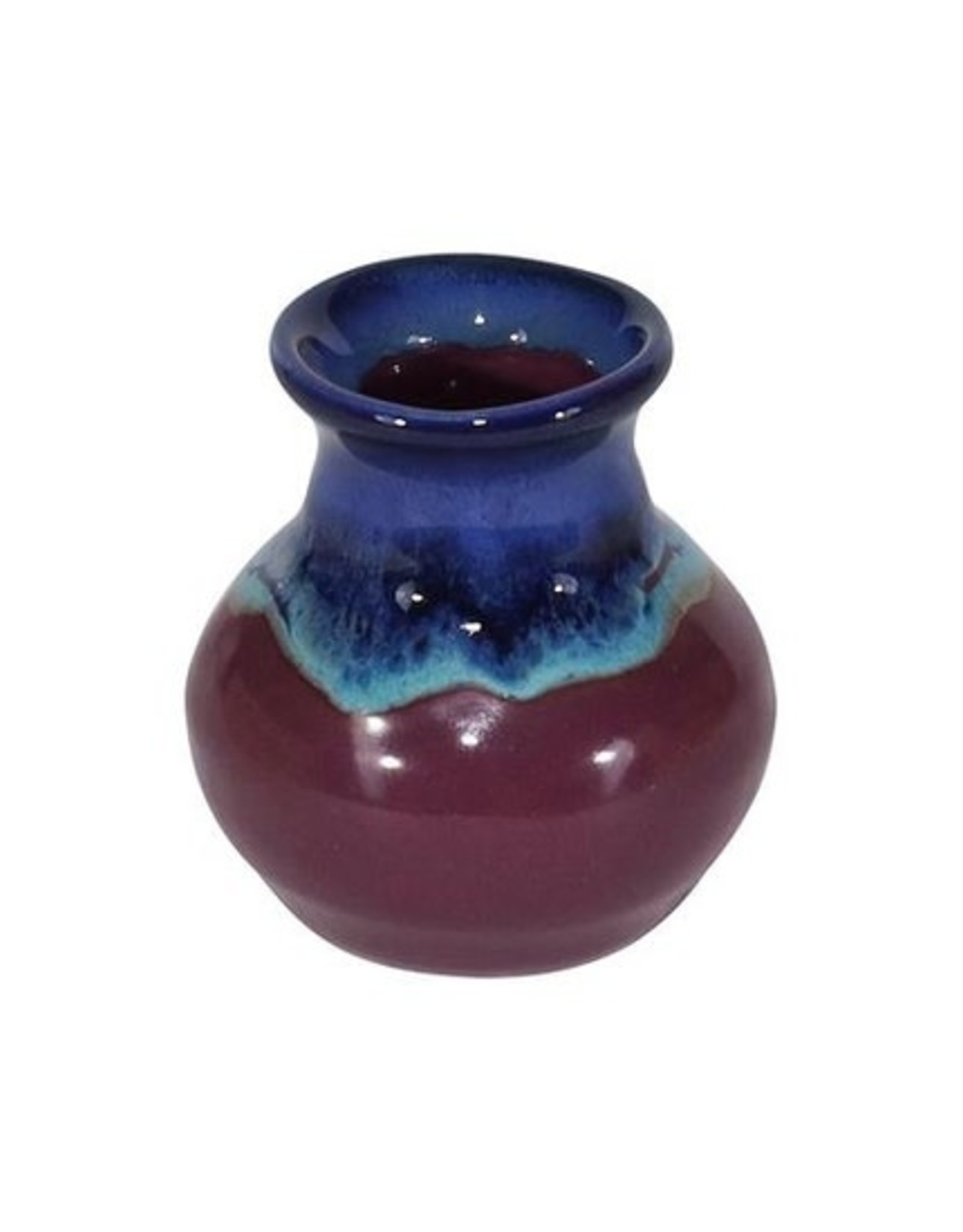 Clay in Motion Mini Vase - Purple Passion