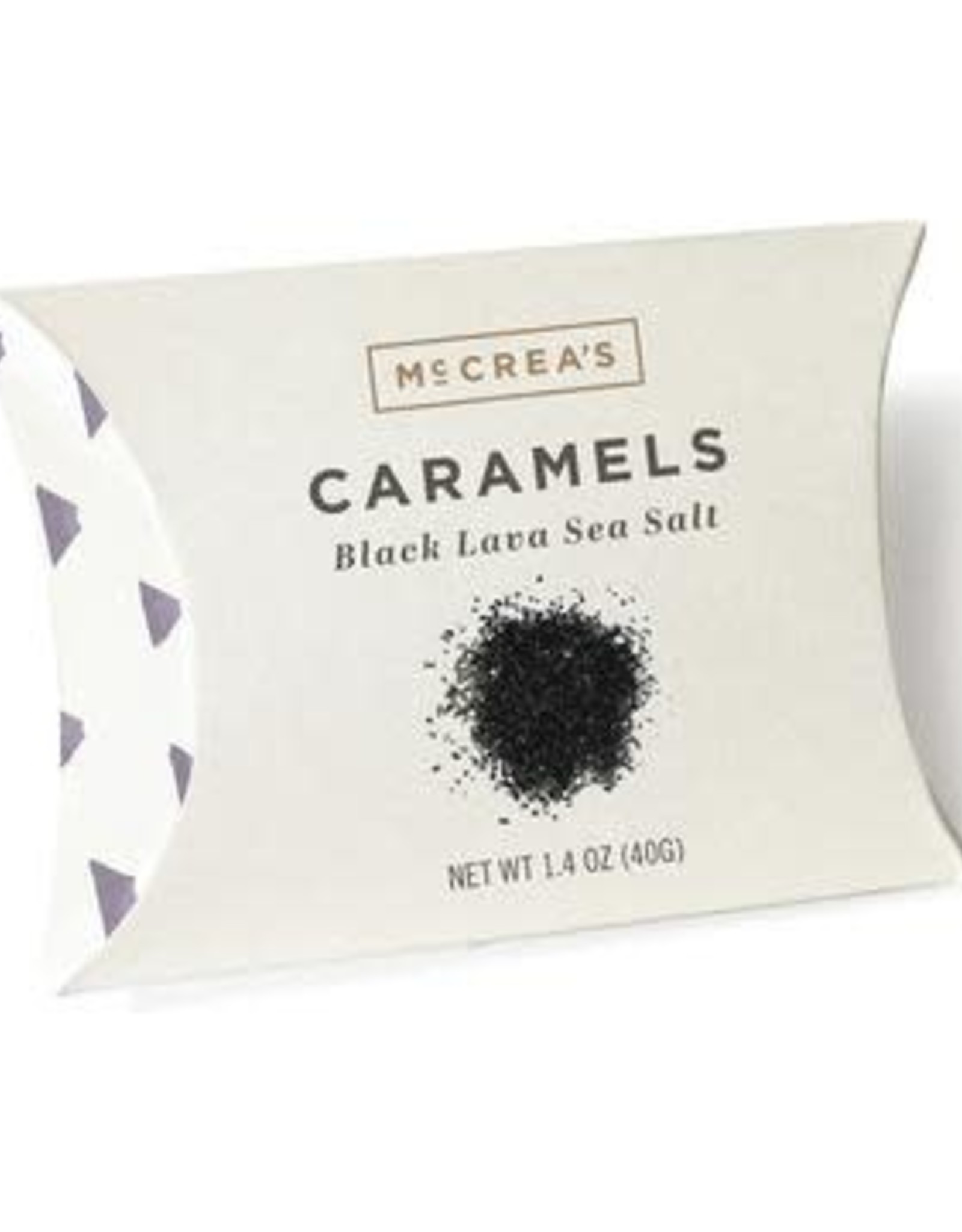 McCrea's Candies Black Lava Sea Salt Caramels-5 pc