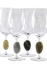 Sea Stones Inc. Touch Stone Wine Glass - Each