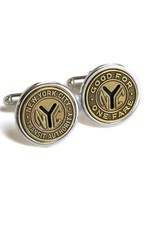 Tokens & Icons NYC Token Cuff Links- Sterling