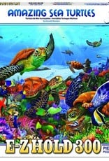 White Mountain Puzzles Amazing Sea Turtles 300pc Puzzle