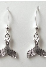 The Beaded Wire Whales Tail Earrings
