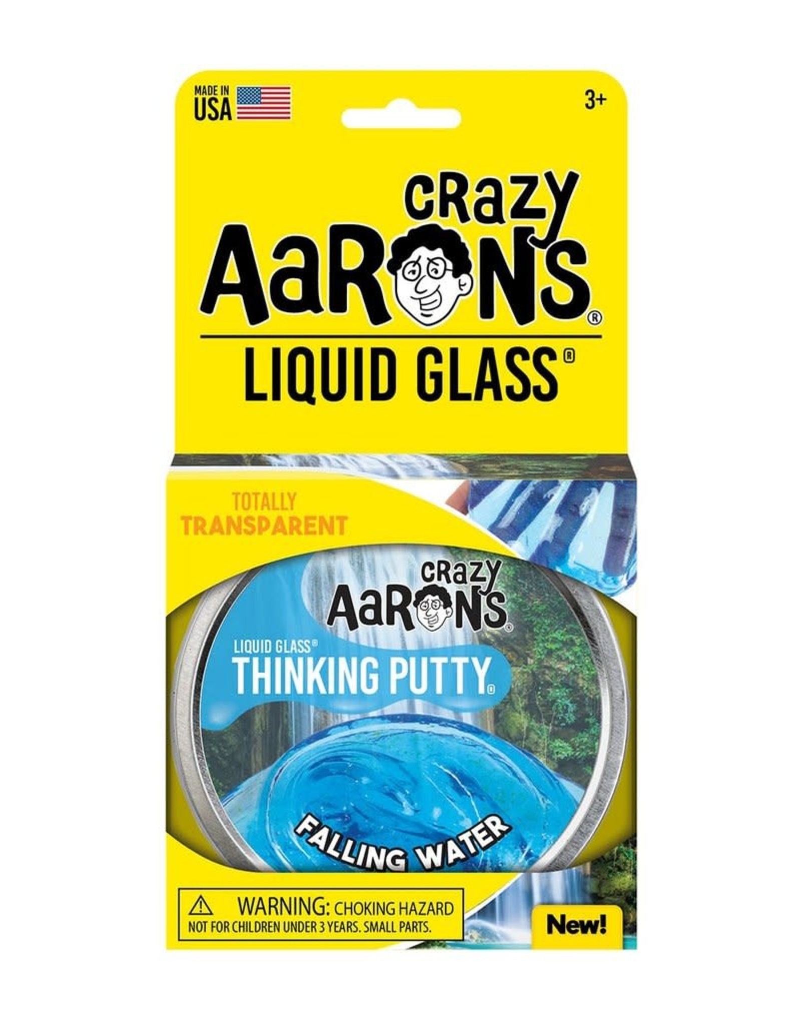 Crazy Aarons Putty 4'' Falling Water - Crazy Aaron's Thinking Putty