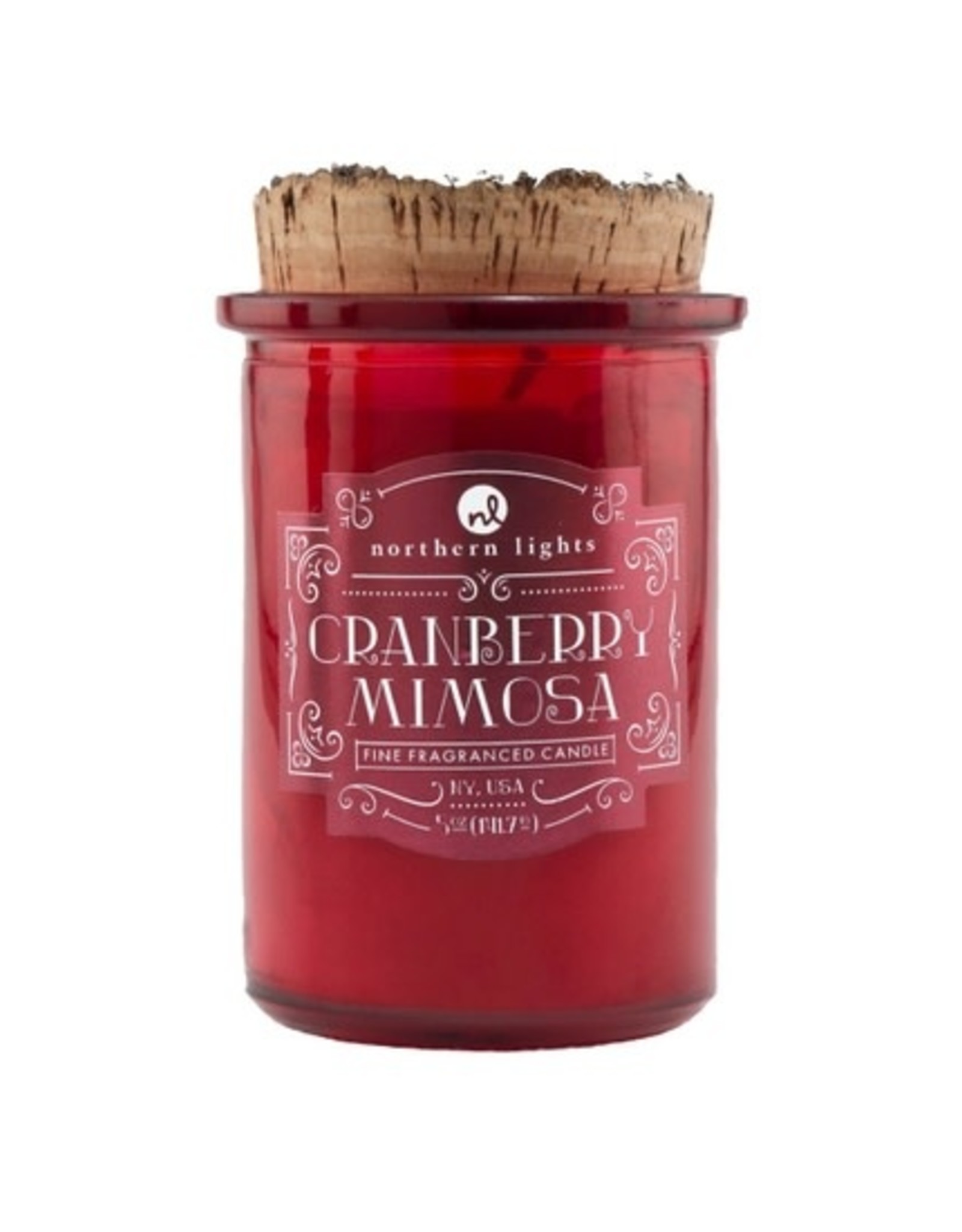 Northern Lights Candle - Spirit Jar - Cranberry Mimosa
