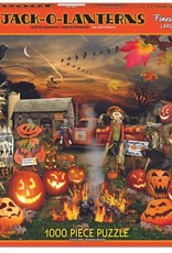 White Mountain Puzzles Jack O Lanterns 1000pc Puzzle