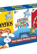 White Mountain Puzzles Mini Cereal Boxes- 100 pc pack