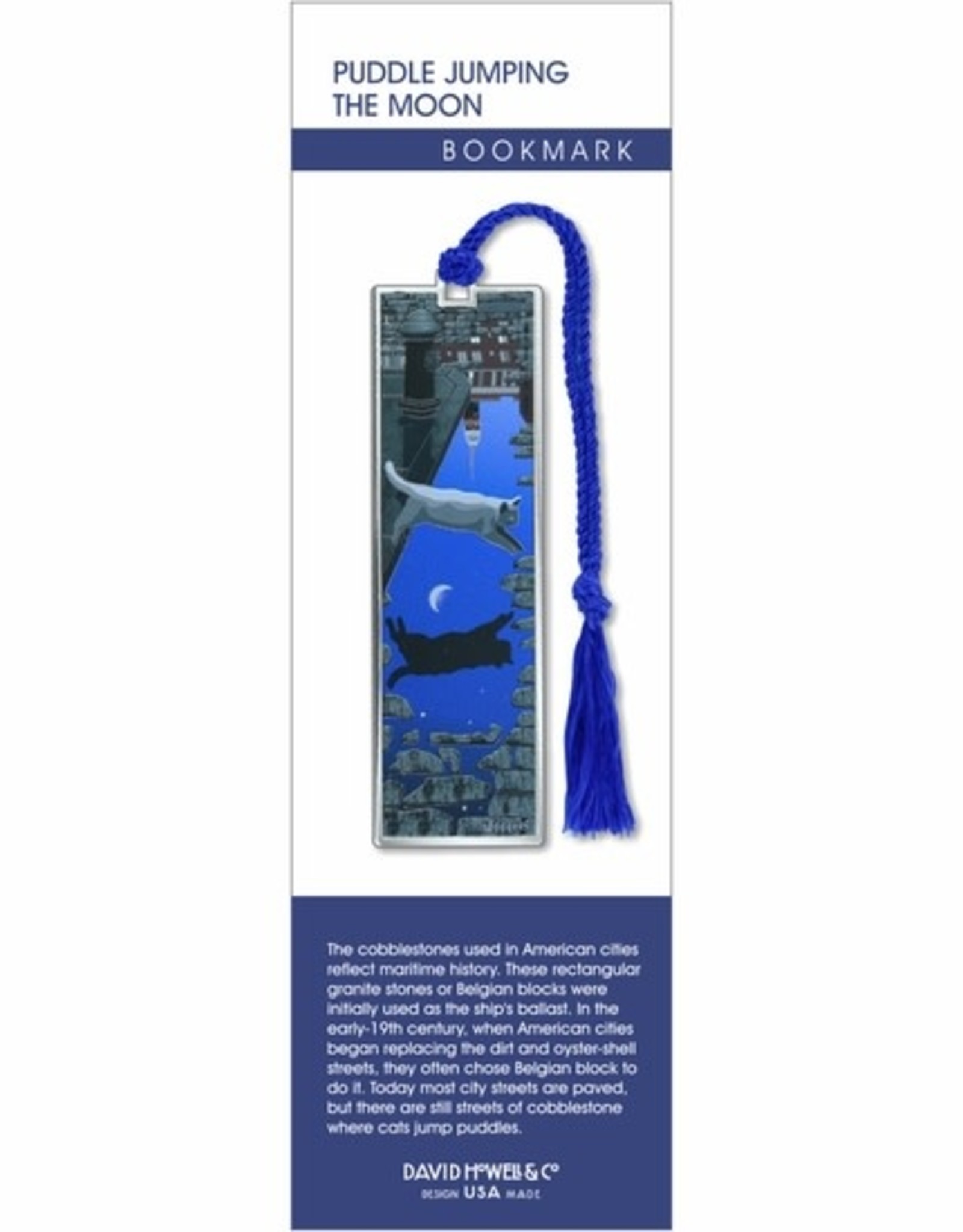 David Howell & Company Puddle Jumping the Moon Bookmark