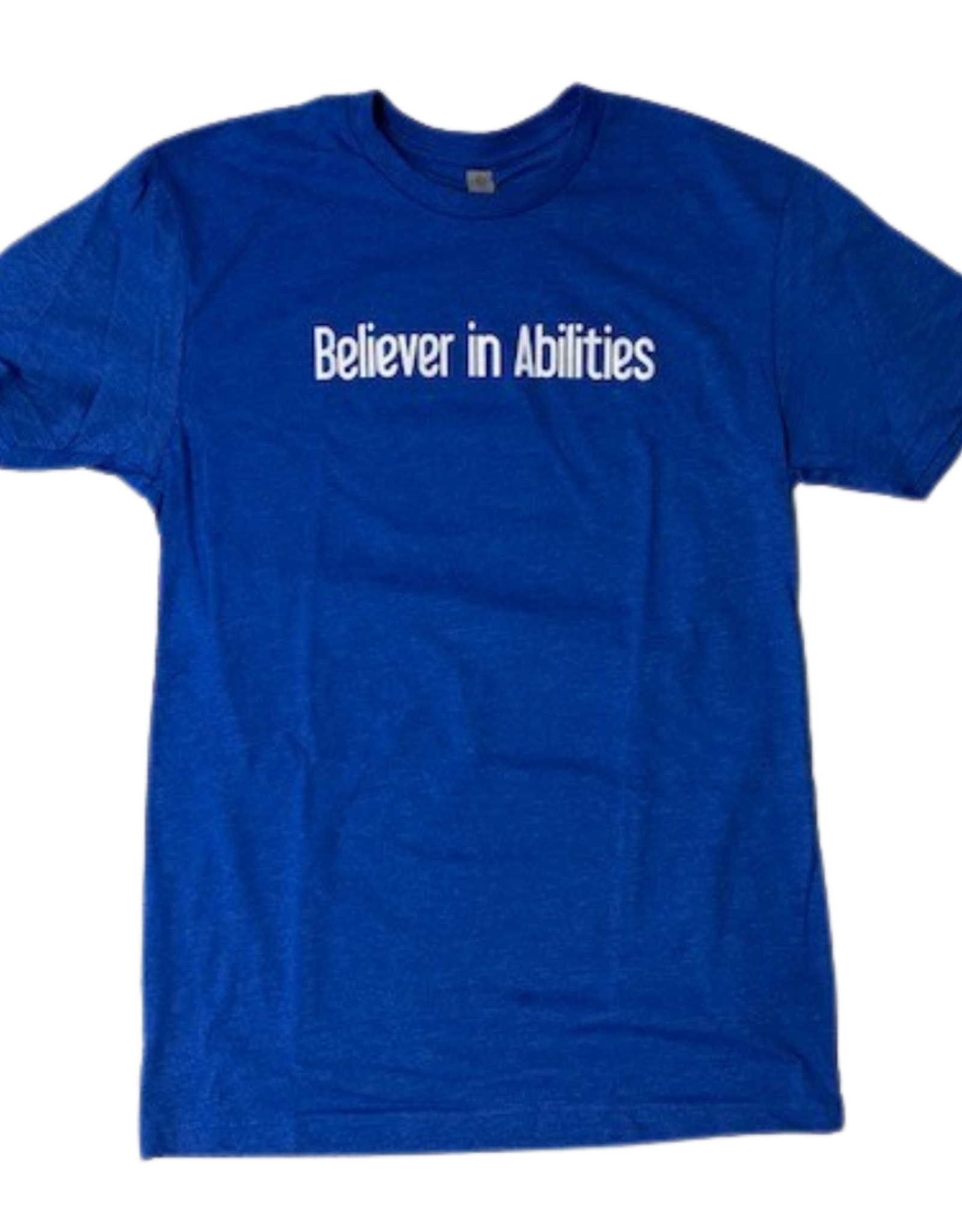 Vista Life Believer Lighthouse Men's Crew Neck SS t-shirt in Royal Blue