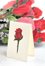 Fresh Cut Paper Red Roses