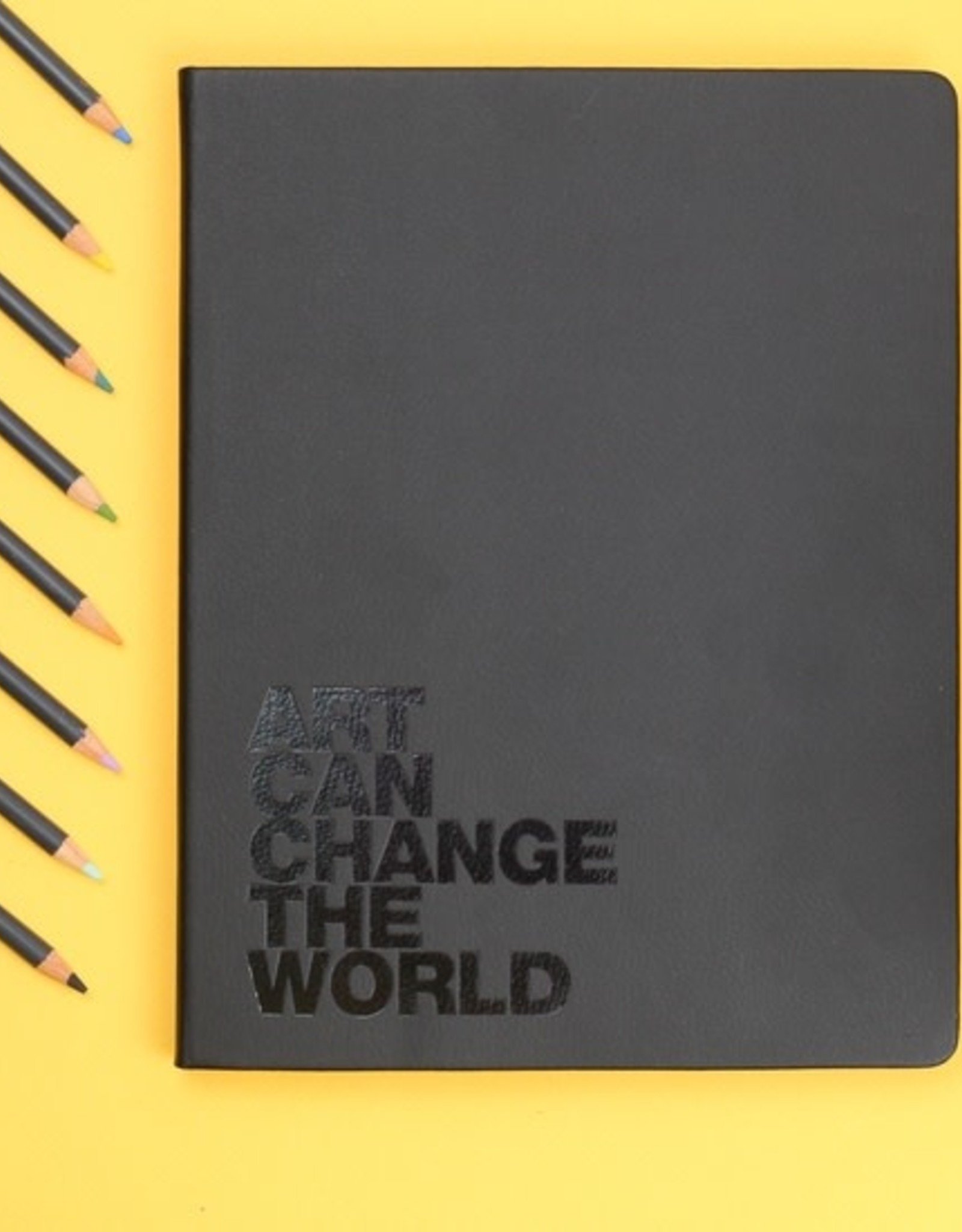 Denik Art Can Change the World - Hardcover Large Sketchbook