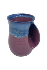 Clay in Motion Handwarmer Mug Right - Purple Passion