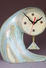 Plywood Sculpture Pendulum Comet Clock