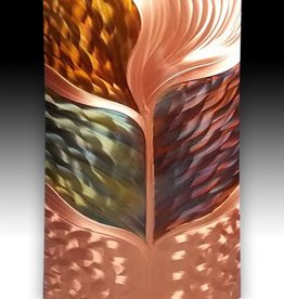 Copper Elements Tree of Life w Circles - 8 x 17