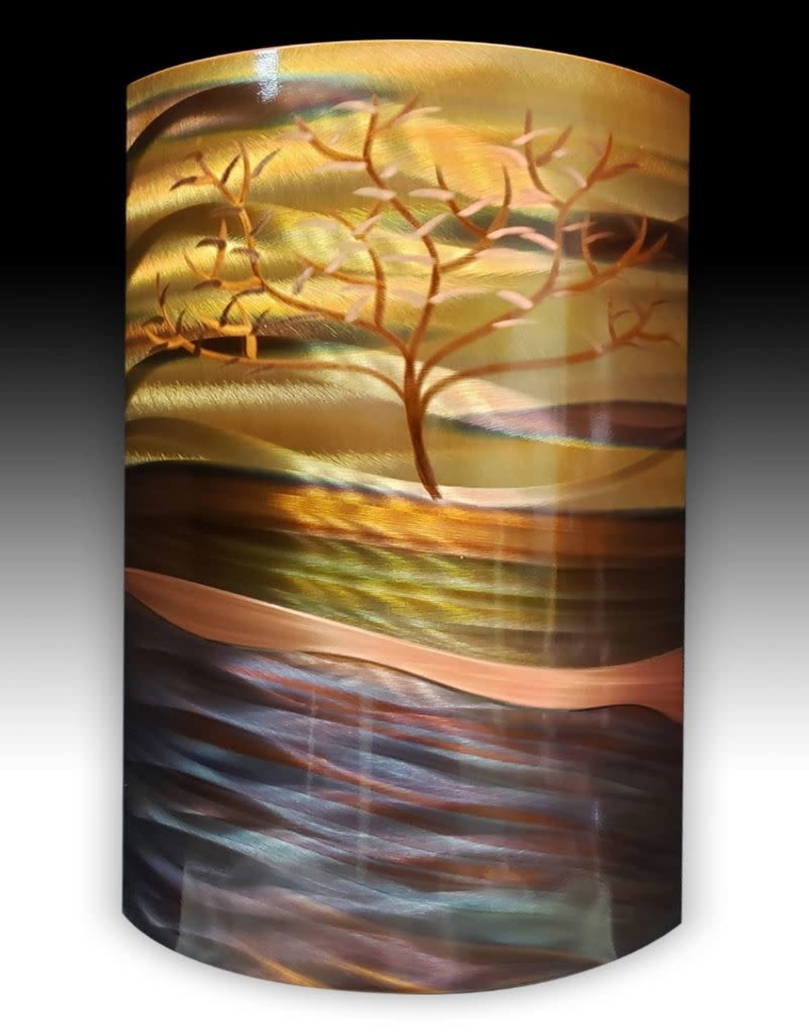 Copper Elements Windswept Tree - 8 x 17