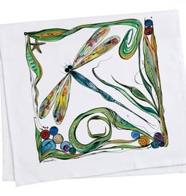 Clay Born Textiles Dragonfly Tea Towel