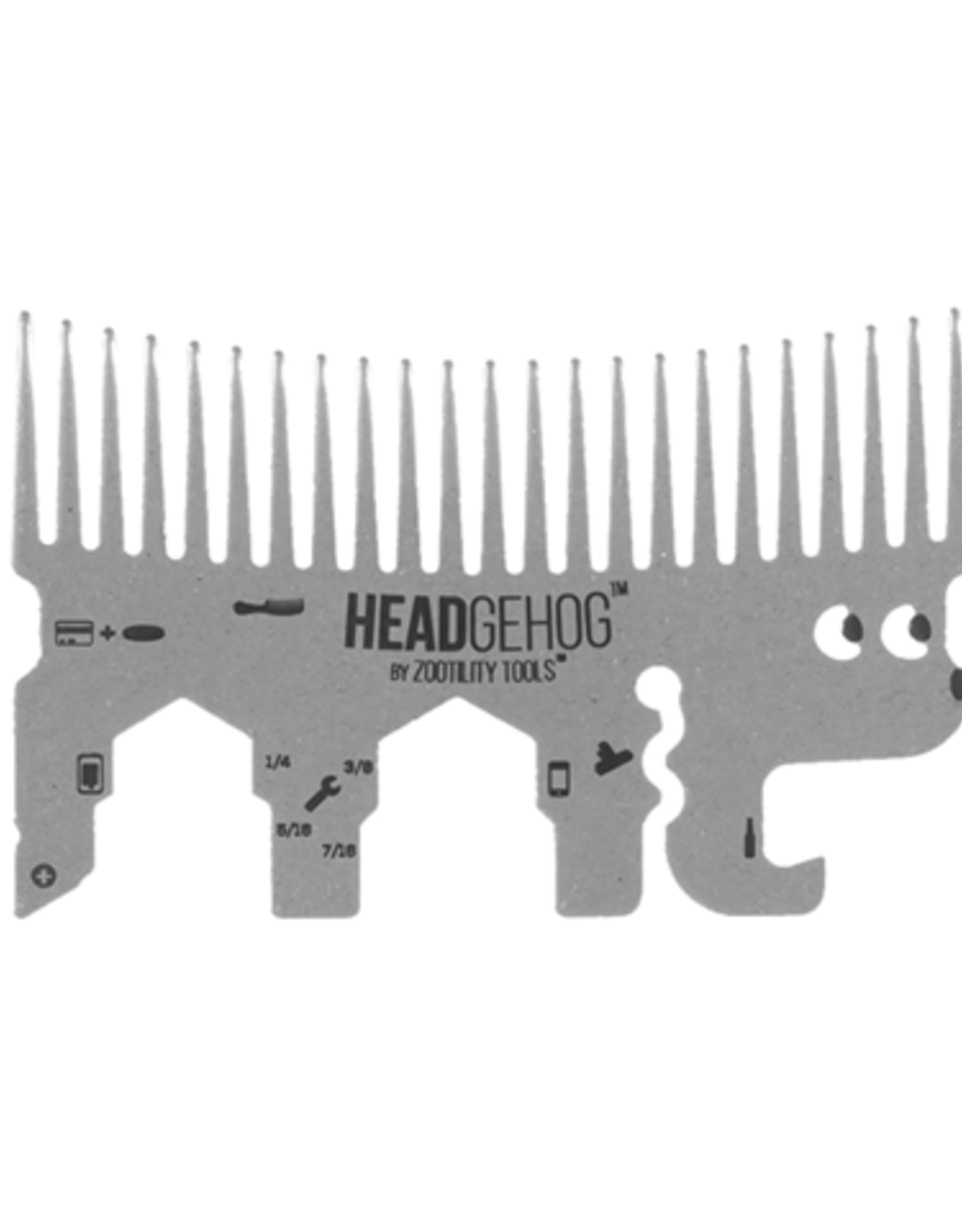 Zootility Tools Hedgehog Comb - Multitool