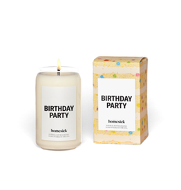 Homesick Candles Birthday Party Candle