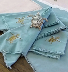 Rightside Design Baby Sea Turtle Napkin Set 4