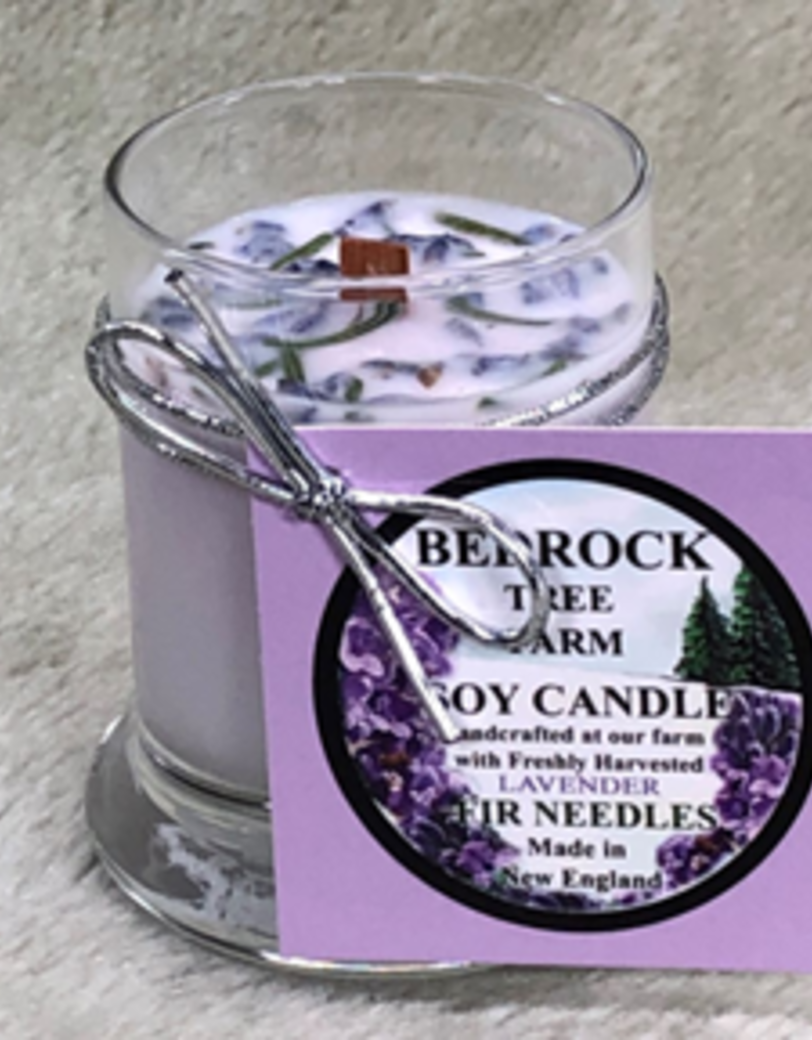 Bedrock Tree Farm Libbey Status Jar 2.75oz - Lavender
