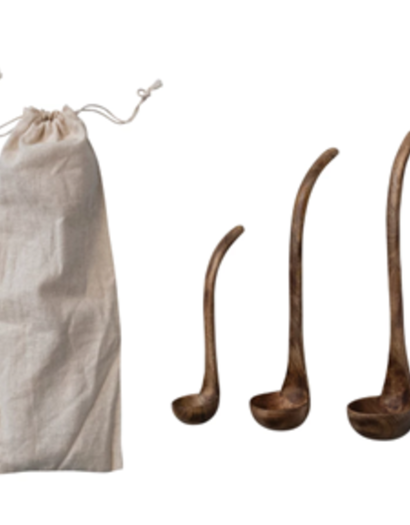 Creative Co-Op Mango Wood Ladles