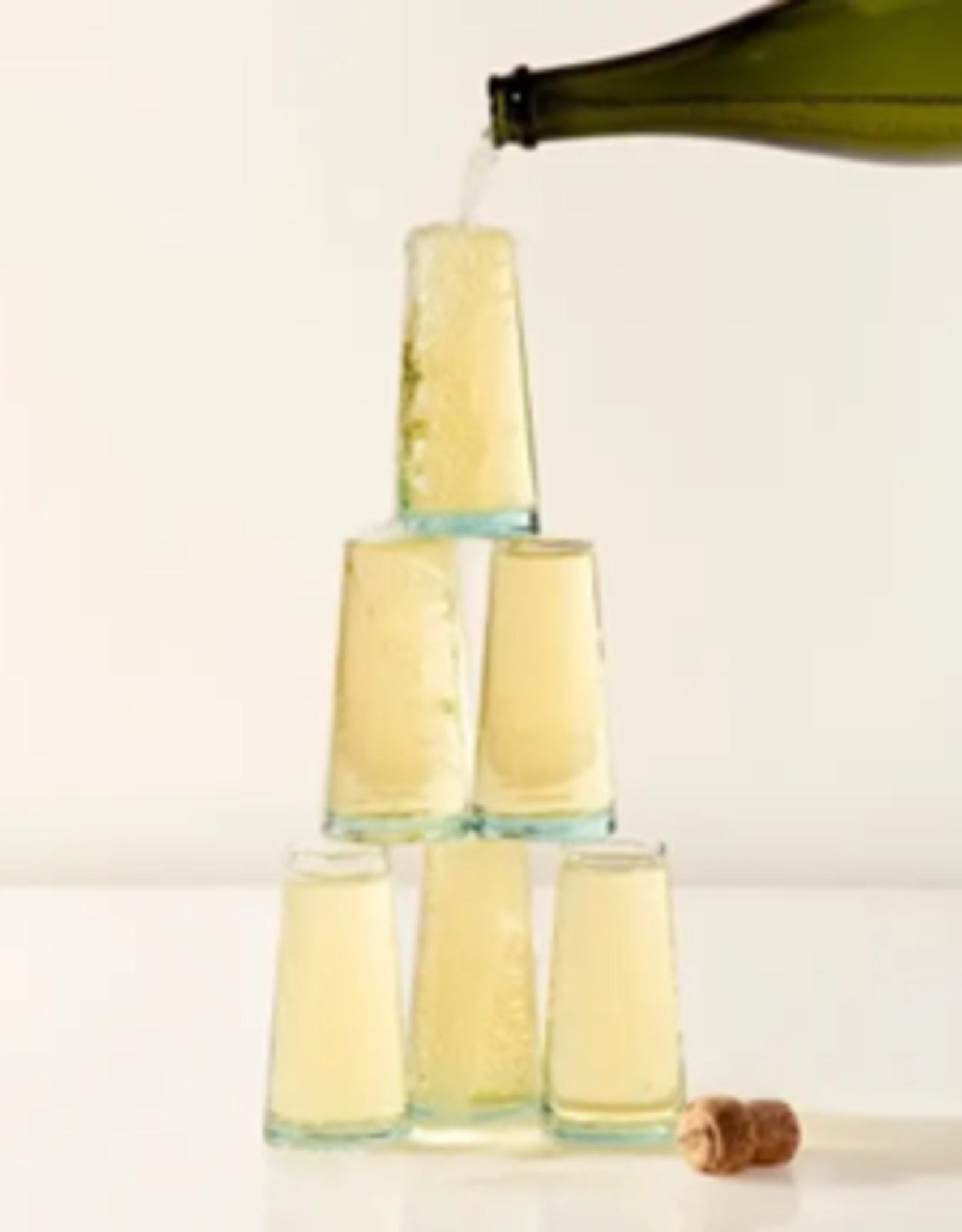 Verve Culture Cone Champagne Glass-Set of 6