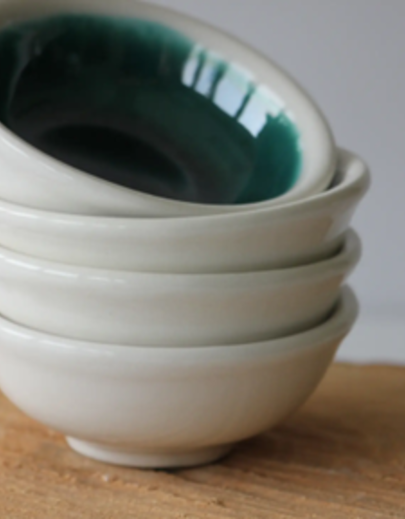 Prodigal Pottery Mini Bowl-Green Sapphire