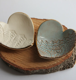 Prodigal Pottery Heart Ring Dish-Assorted