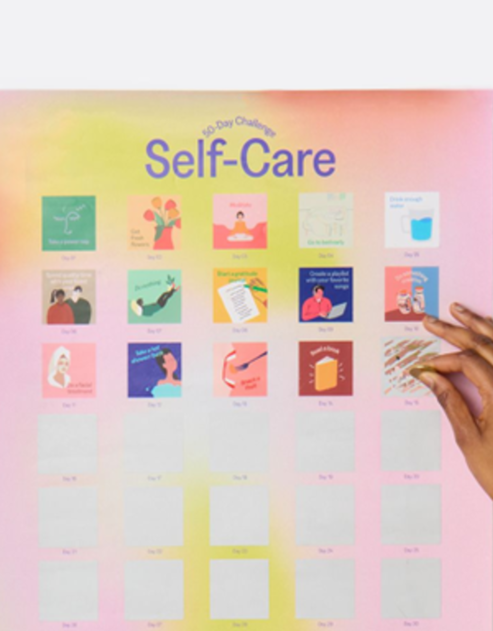 Another Me Self-Care Challenge Poster