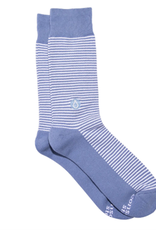 Conscious Step Socks that Give Water - Blue Stripes Small