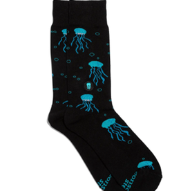 Conscious Step Socks that Protect Oceans (Jellyfish)-Small