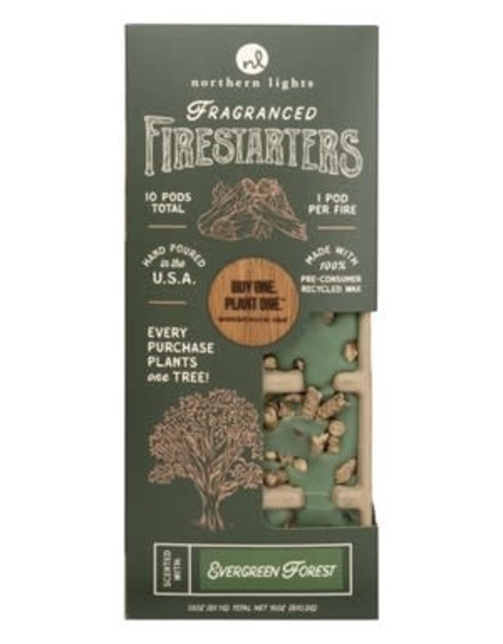 Northern Lights Firestarter-Evergreen Forest