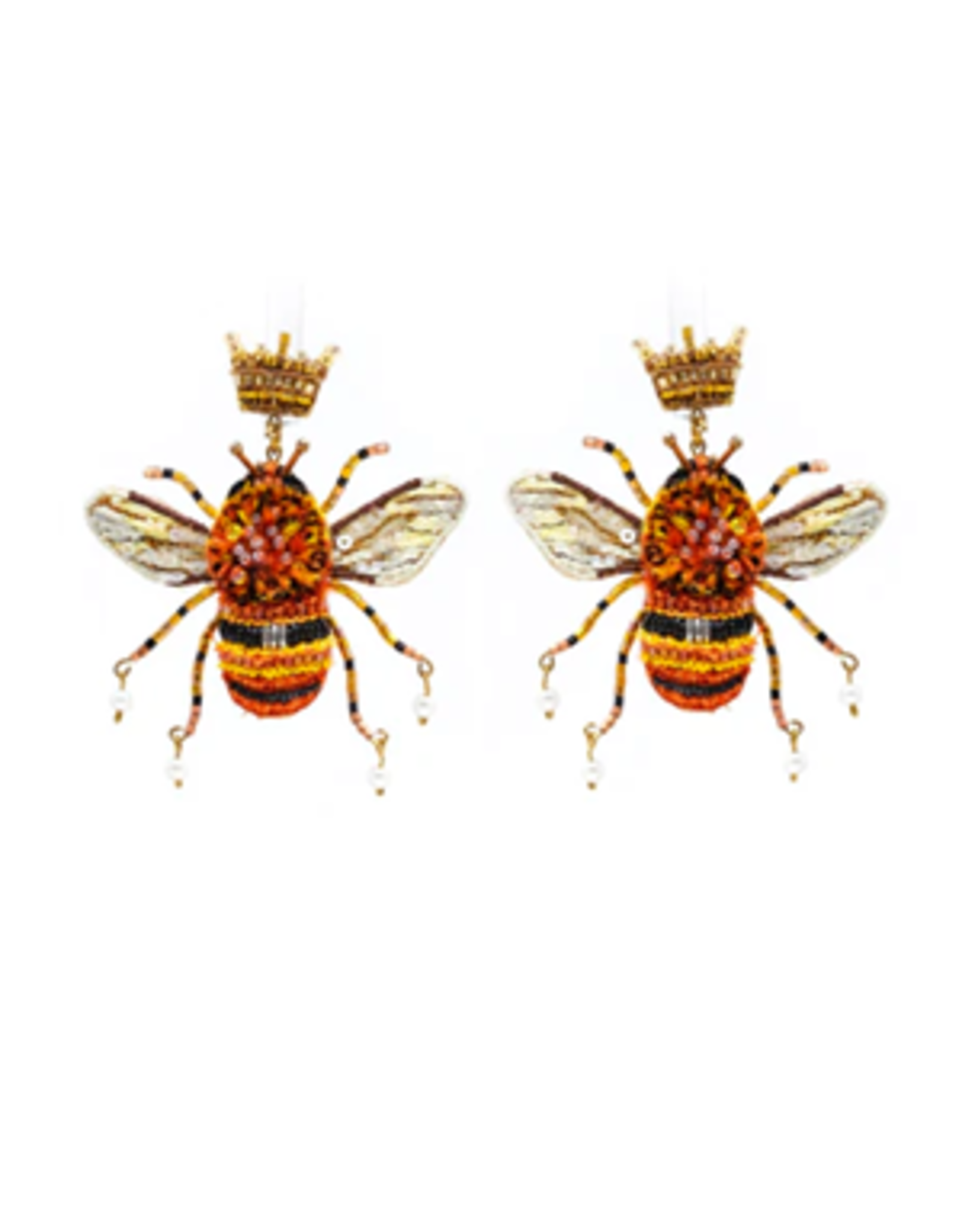 Trovelore Carder Bee Earrings