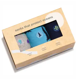 Conscious Step Boxed Set - Socks that Protect Ocean Animals Medium