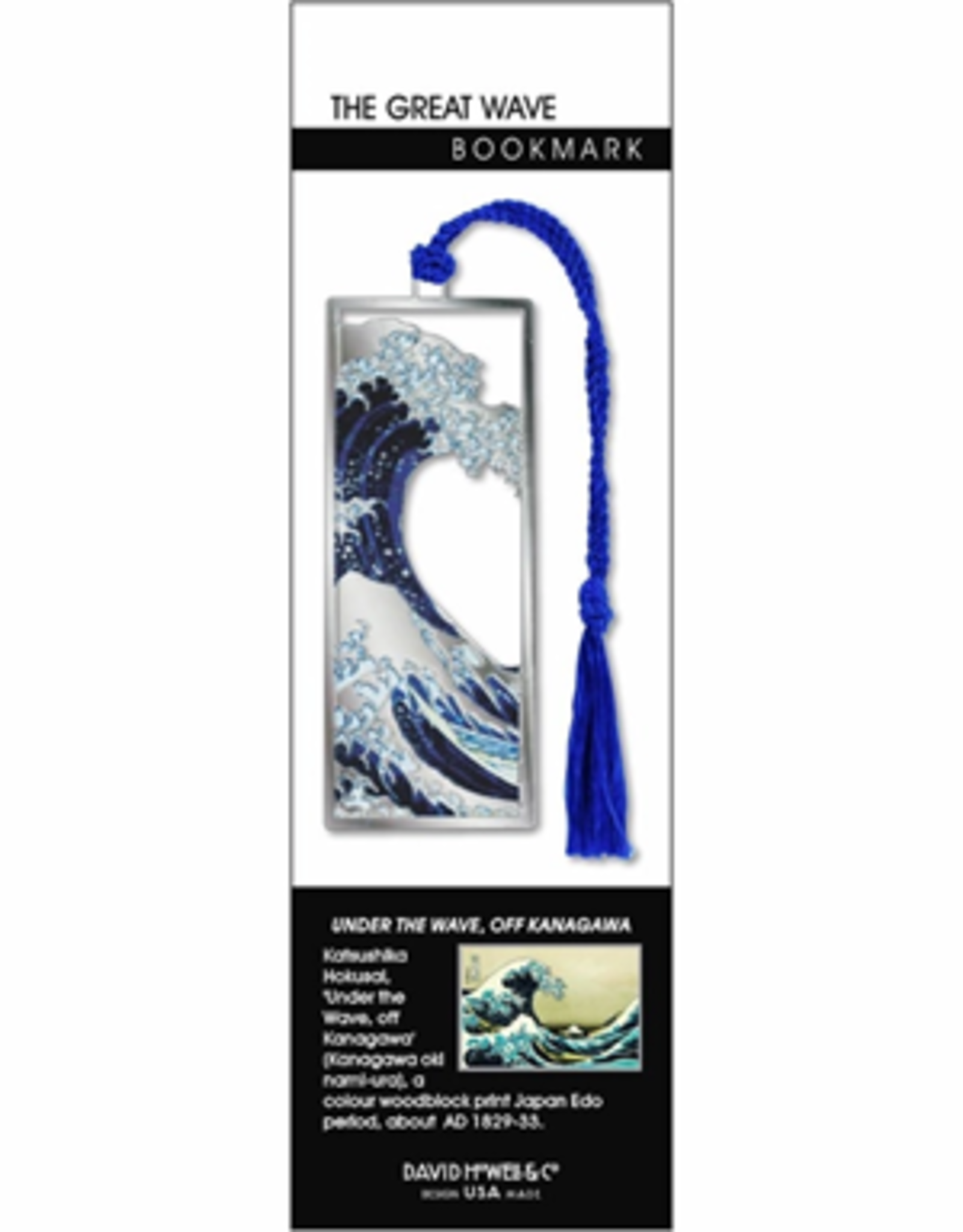 David Howell & Company The Great Wave Bookmark