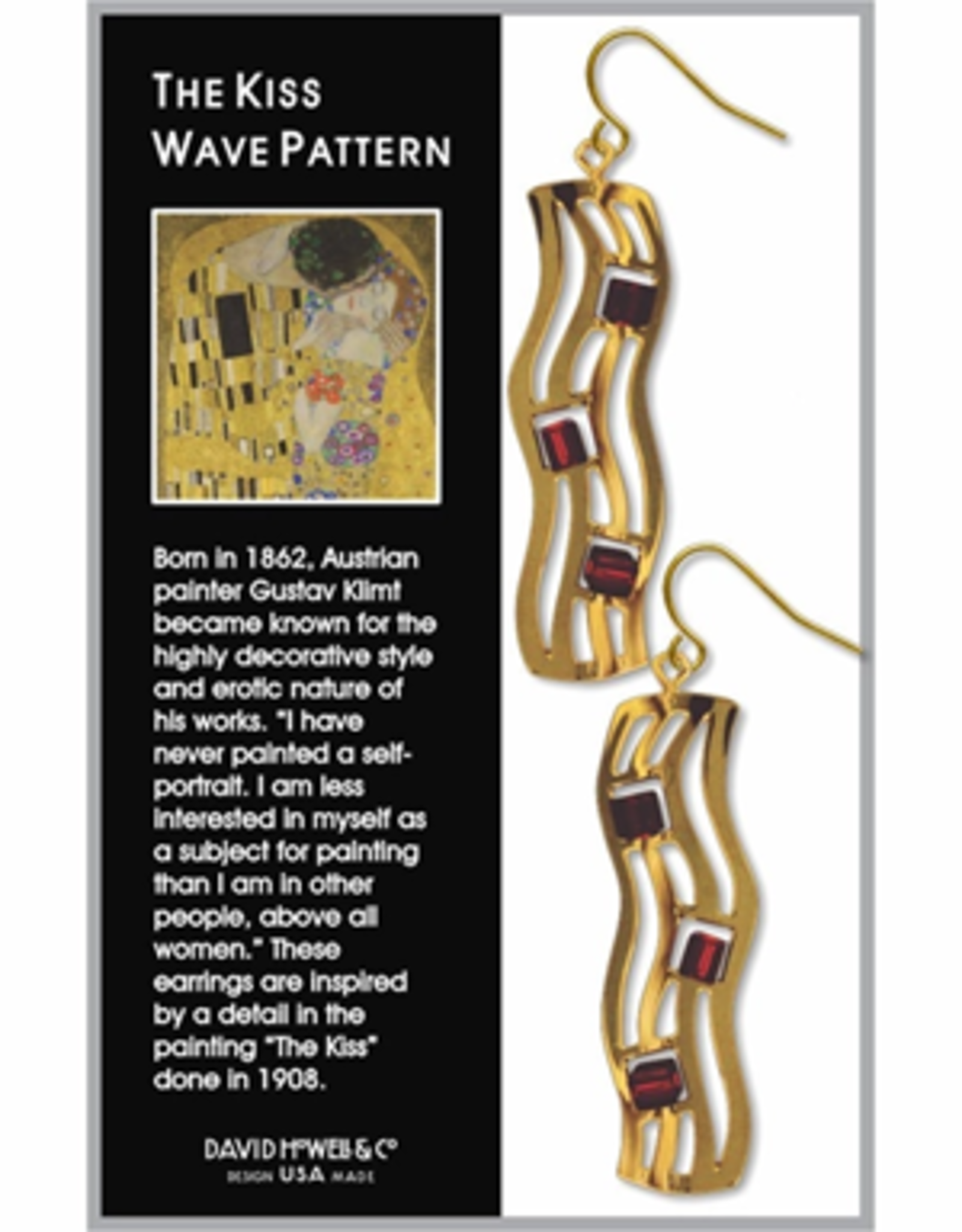 The Kiss Wave - Amber Bead
