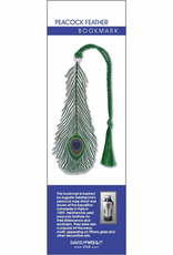David Howell & Company Peacock Feather Bookmark