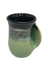 Clay in Motion Handwarmer Mug Right - Midnight Prairie