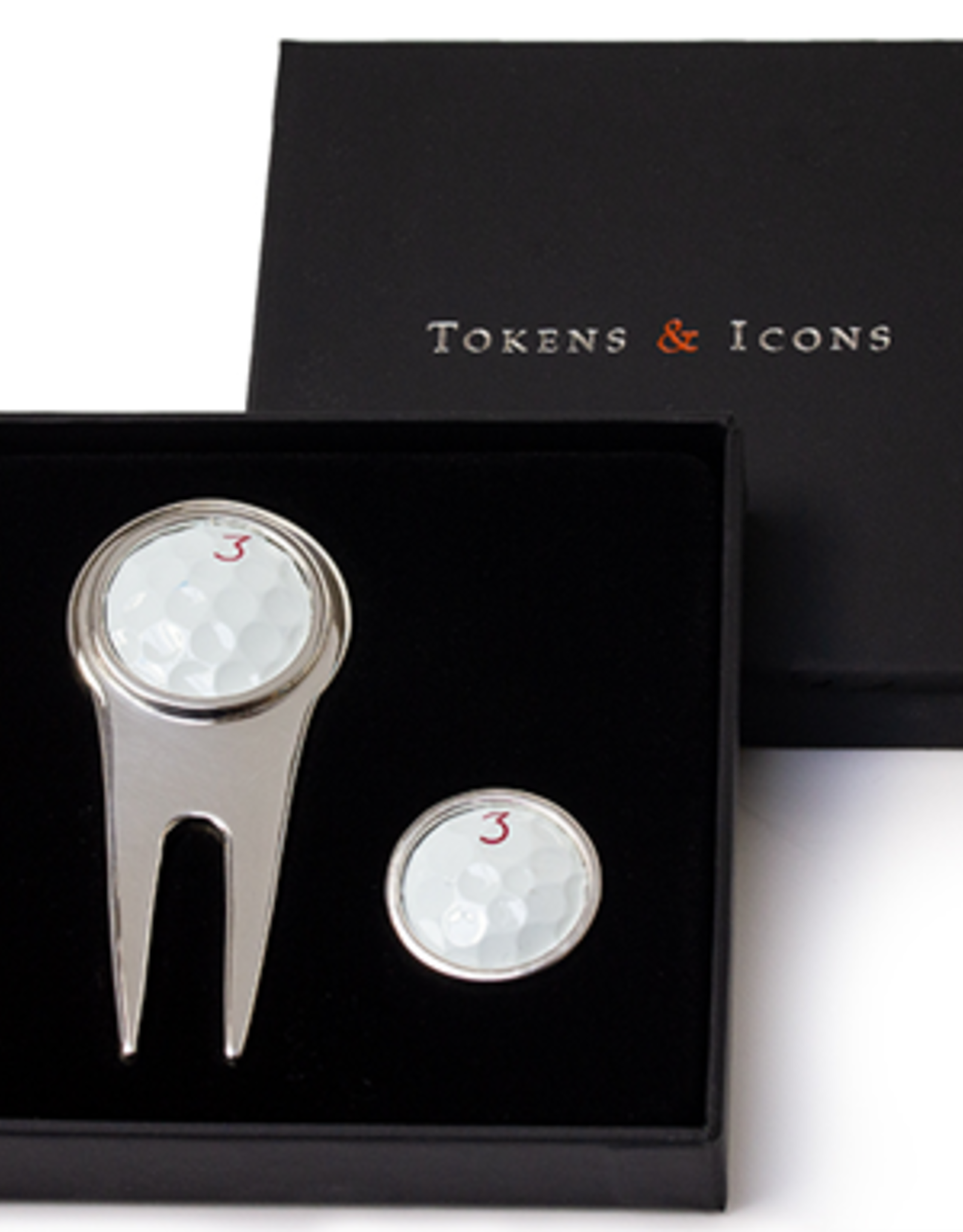 Tokens & Icons TPC Sawgrass Divot Tool Ball Marker Set