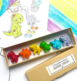 KagesKrayons Dinosaur Crayons Gift Box