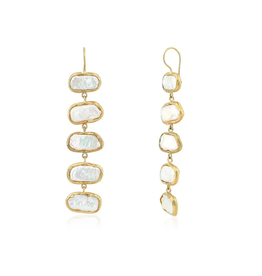 Chakarr Jewelry 5-Drop MOP Earrings