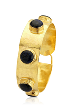 Chakarr Jewelry Byzantine Bangle- Lapis
