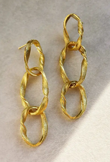 Chakarr Jewelry Lyon Chainlink Earrings